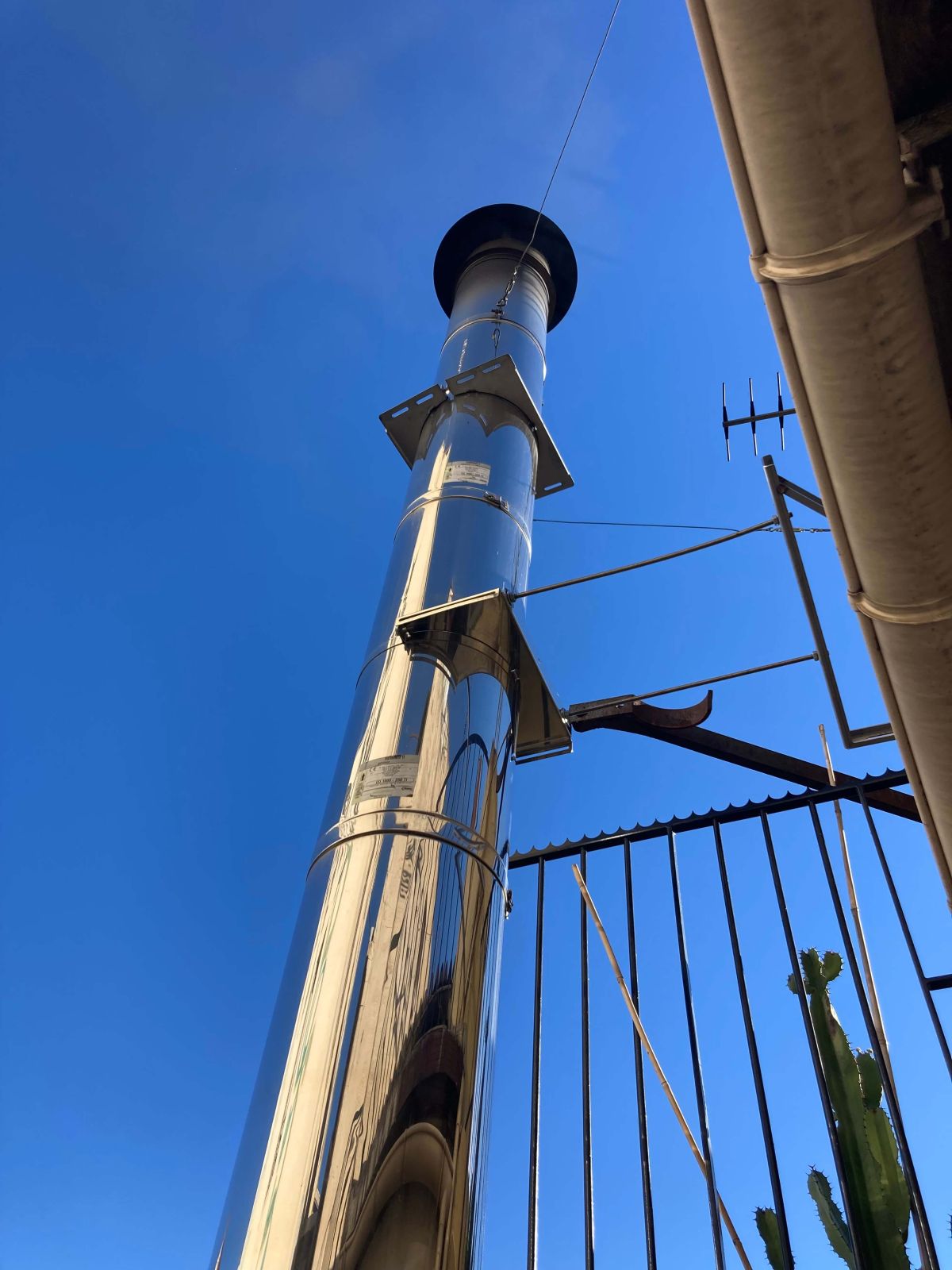 Conduit d’évacuation de four à pizza